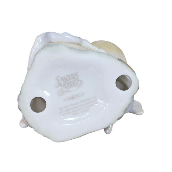 Enesco Precious Moments Holy Family Nativity Ornament Angels Baby Jesus - Picture 4 of 7